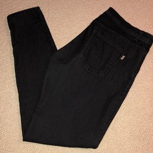 Juicy Couture black jegging jeans/leggings 8